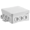 Simet Wall dėžutė 85x40x85mm su integruota riebokšle, savaime užsifiksuojanti FASTBOX&amp;ampHOOK serija balta IP54 NS6 35346106