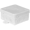 Simet 83005006 Hermetiška dėžutė su integruotu sandarikliu 75x75x39mm IP54 balta N5 83005006