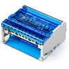 Simet 85143002 Keturių polių modulinis paskirstymo blokas 4x (7x6mm2 2x25mm2 2x35mm2), skirtas TS35 ShNK bėgiui 4x11 85143002