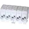 Simet Paskirstymo blokas - atšaka Al/Cu 80150 SIMBLOCK pilkas SCB 25-5X 81500002