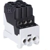 Simet Paskirstymo blokas Al/Cu SDB 100 (80010) SIMBLOCK juodas 81601007