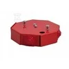 Simet Ugnies dėžutė PIP- 1AN R3x2x4 aštuonkampis, E90, šakotas, matmenys 115x28x123mm, raudona 84621616