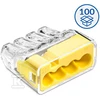 Simet SCP4 plug-in greitoji jungtis - 4 takeliai 4mm 32A/450V - Perfect Quick connector - 100 vnt.