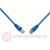 Solarix C6-114BU-3MB Komutacinis laidas CAT6 UTP PVC 3m mėlynas, atsparus užsikimšimui
