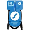 SOUND STATION QUALITY (SSQ) Sound Station Quality XLR Kabelis - SSQ DMX1 1 m Juodas