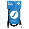 SOUND STATION QUALITY (SSQ) Jack SSQ JMJM3 – kabelis 2x lizdas mono, 6,3 mm - 2x lizdas mono, 6,3 mm, 3 m