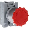 Spamel 22 mm valdymo mygtukas raudonas be savis- return 1R (SP22- B- 01)