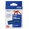 BROTHER TZE-RN54 P-TOUCH DEKORATYVINĖ AUKSINĖ SPAUSDINĖ ANT TAMSI MĖLYNOS SPALVOS SATINO JUOSTELĖS 24 MM, 4 M