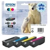Epson C13T26164020 (cyan, magenta, yellow, juodas)