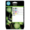 Spausdintuvas Hewlett Packard (HP) Originalios HP 963 CMYK rašalo kasetės 4 pakuotės