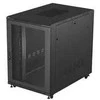 Lanberg szafa rack stojąca 19" 22U 800x1200 juoda drzwi perforowane