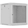 Lanberg prie sienos montuojama instaliacinė spintelė 19" 12U 600X600 | WF01-6612-23S | Pilkas