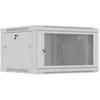 Lanberg prie sienos montuojama instaliacinė spintelė 19" 9U 600X600 | WF01-6606-23S | Pilkas