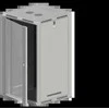 Alantec Spinta pakabinamas/statomas 19" 21U 600x600, stiklinės durys FLAT PACK