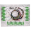 Splitter optyczny PLC tube (metal) 1x32 symetryczny SM G.657A1 SC/APC 0,9mm 1m