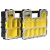 Stanley 1-97-518 įrankių dėžutė Maža dėžutė su dalimis Plastikas Juoda, Permatoma, Geltona