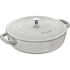 STAUB Ketaus troškinimo keptuvė su dangčiu 28 cm, triufelis