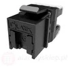 SXKJ-6-UTP-BK-NA „Keystone“ Solarix CAT6 UTP RJ45, juodas, skirtas SXKJ-NA-BU 25286803 žnyplėms