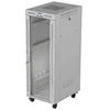 Montavimo spinta RACK stovima 19" 32U 600X800 pilka su stiklinėmis durimis LCD LANBERG (FLAT PACK) V2