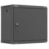 SZAFA INSTALACYJNA RACK WISZĄCA 19" 9U 540X350 Juoda DRZWI PEŁEN METAL LANBERG (FLAT PACK)