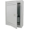 Korpuso spinta, telekomunikacinė spinta, FTTH 350x250x90, montuojama paviršiuje, perforuotos durys, 1 x lizdas. elektra, 14x lizdai kertinis akmuo ALANTEC