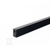 V-tac Magnetinių sistemų paviršinis bėgelis, juodas, 1m