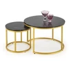 TABLE COFFEE PAOLA Juodas 60X40CM