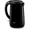 TEFAL Virdulys | KO260830 | 2150 W | Electric | 1.7 L | Nerūdijantis plienas | 360° rotational base | Juodas
