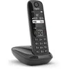 Gigaset AS690 analoginis / DECT telefonas, skambinančiojo vardas ir ID, juodas