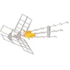 Televes DAT BOSS 700 MIX T-Force kryptinė antena, nuorod. 149422 k.48 (krepšys)