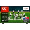Televizorius TCL C61KS 55C61KS TV 139.7 cm (55") 4K Ultra HD Smart TV Wi-Fi Juodas