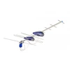 Spacetronik Telmor T-urbo-T COMBO SMART antenos atsarginė kopija COMBO UHF ir VHF DVB-T, T-urbo-T COMBO SMART, paprastai UHF 4,5 dBi, paprastai VHF 8-10 dBi