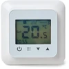 Termostatas HEATCOM, HC60, su ekranu, kabinamas, baltas