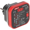 TINKLINIŲ LIZDŲ SU PATIKRINIMO FUNKCIJA TESTERIS RCD UT-07B-EU UNI-T
