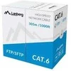 Tinklo kabelis Lanberg LCU6-11CU-0305-S (UTP; 305 m; kat. 6; pilkas)