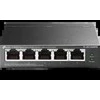 Maršrutizatorius TP-LINK | 5 prievadų Gigabit Easy Smart Switch su 4 prievadų PoE+ | TL-SG105MPE | Tvarkoma L2 | Darbalaukis | 60 mėn.