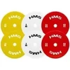 TPP02 (2 x 2.5 KG) Raudonas TALERZ OLIMPIJSKI TECHNICZNY PE 2 x 2.5 KG HMS