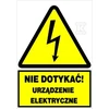 Trytyt NDUE 148X210MM ELEKTRINĖ ĮSPĖJIMO LENTELĖ