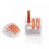 Trytyt LAIDAS UŽSTRAUKIAMAS JUNGTIS 0,2-4,0mm2 PC-233 3 LIZDAI (50 vnt.)