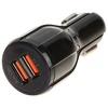 TST AUTOMOBILINIS ĮKROVIKLIS USB 5V/3.1A/2XUSB-QUICK3.0/CAR
