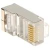 TST MODULINIS EKRANUOTAS KIŠTUKAS RJ45/C6-EKRANAS*P100, FTP Cat6