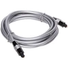 Kabelis Goobay Toslink - Toslink 3m sidabrinė (50570)