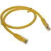 Oem Patchcord kabelis UTP 8c kištukas-kištukas 0.5 m CCA geltona cat.6e