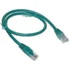 Oem Patchcord kabelis UTP 8c kištukas-kištukas 0.5 m CCA žalia cat.6e