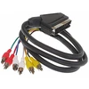 Cabletech EURO kabeliai - 6 x RCA 1.2 m