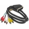 Blackmoon Cabletech EURO kabeliai - 6 x RCA 1.2 m