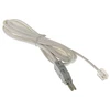 TST MATAVIMO LAIDAS RJ11-W/LSA-W/2/2M