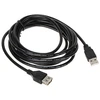 LANBERG CA-USBE-10CC-0030-BK extension cable USB 2.0 AM-AF 3m juodas