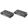 TST FIBER OPTIC VAIZDO KONVERTERIS OVH-4D/SC 4x VIDEO + RS-485 TXRX SET