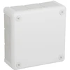 Tuščia ant paviršiaus montuojama dėžutė su 12 įvadų VIPLAST VP-51 Baltas IP55 118x118x46mm 051-01